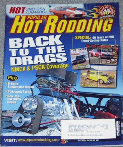 POPULAR HOT RODDING 2002 JULY - AMX, PERTRONIX, BUICK